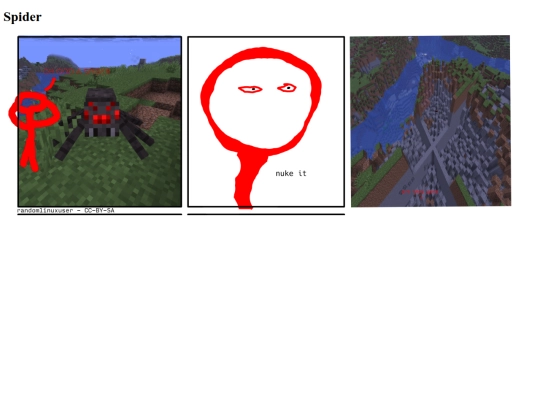 comic/spider screenshot
