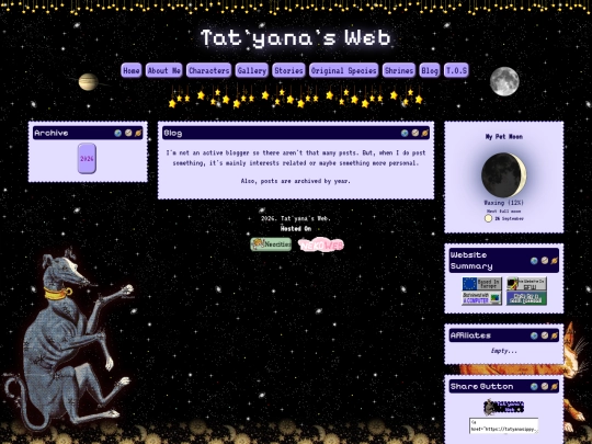 blog screenshot