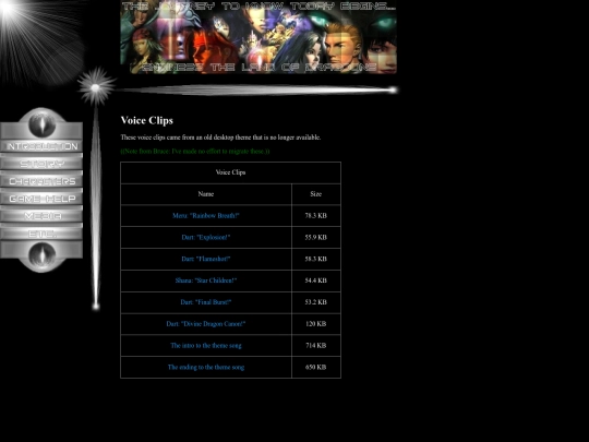 media/voiceclips screenshot