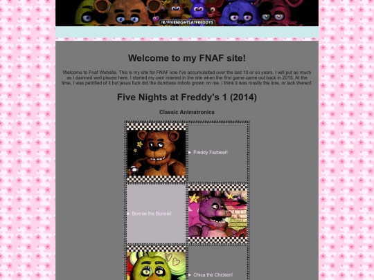 fnaf-shrine screenshot