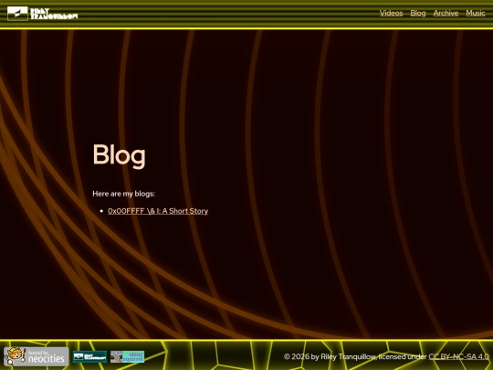 blogs screenshot