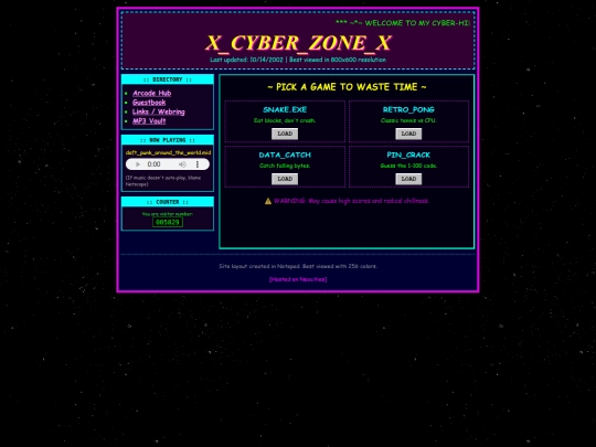 games screenshot