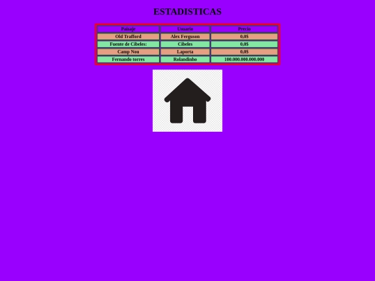 Paisajes/estadisticas screenshot
