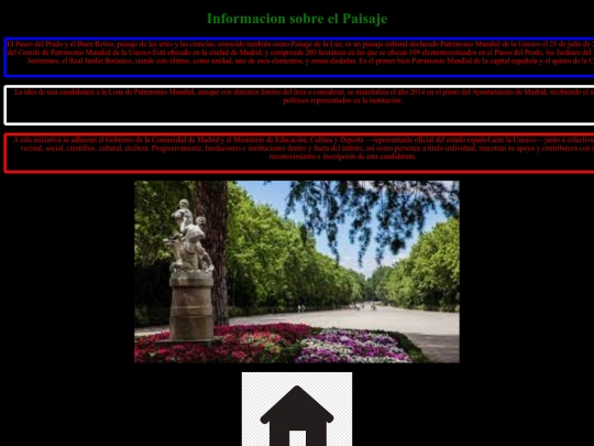 Paisajes/informacionpaisaje screenshot