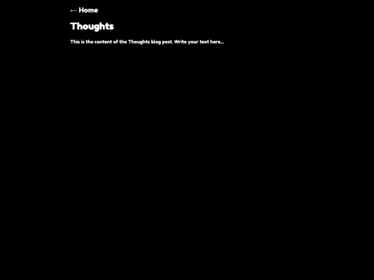 thoughts screenshot