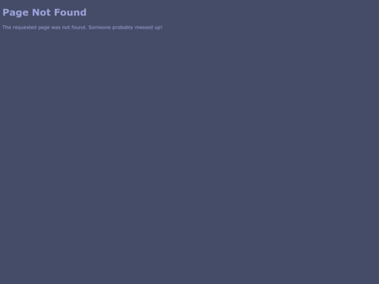 not_found screenshot
