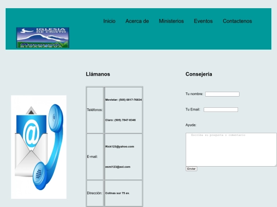 contactenos screenshot