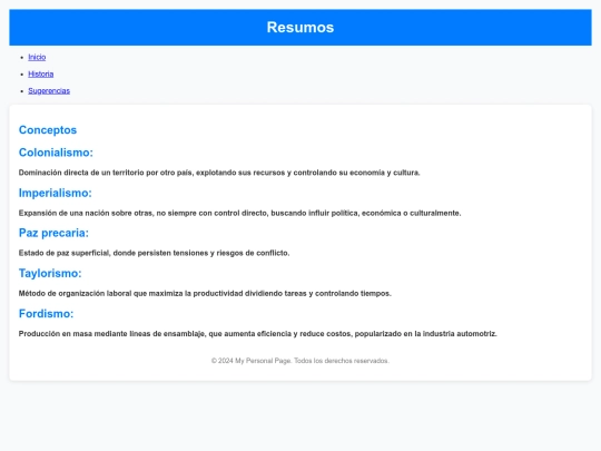 Historia screenshot