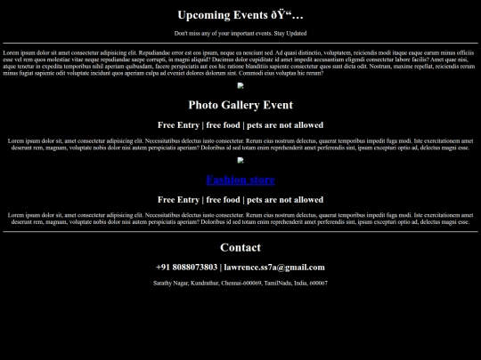 Events/event screenshot