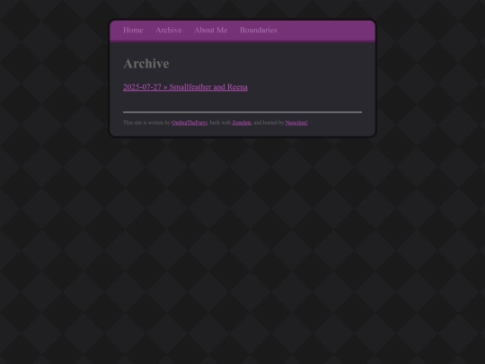 archive screenshot