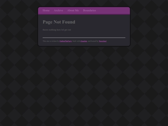 not_found screenshot