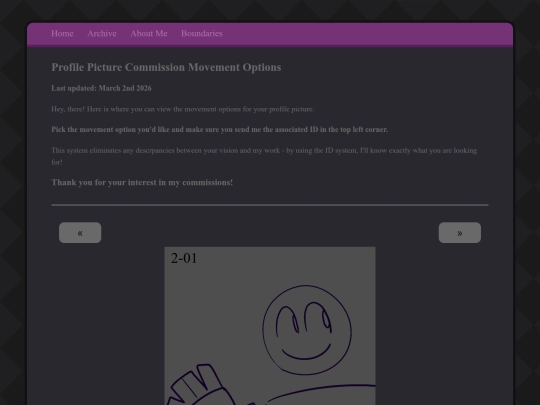 posts/commissions screenshot