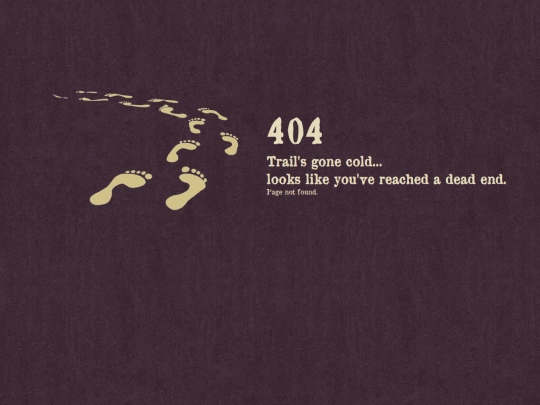not_found screenshot