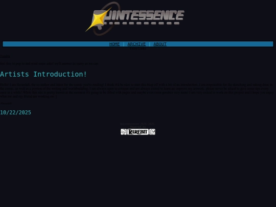 blog screenshot