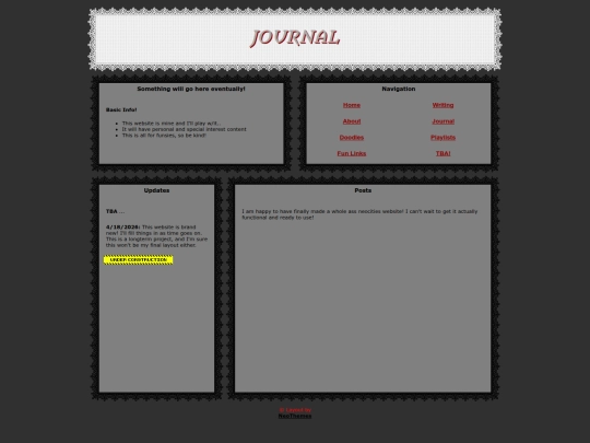 Pages/Journal screenshot