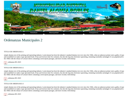 normasmunicipaleshtml/ordenanzas2 screenshot