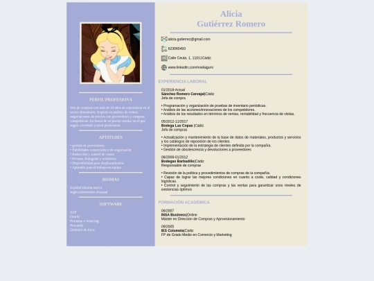 curriculum screenshot