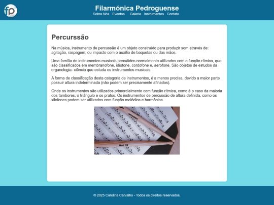 Percurssao screenshot