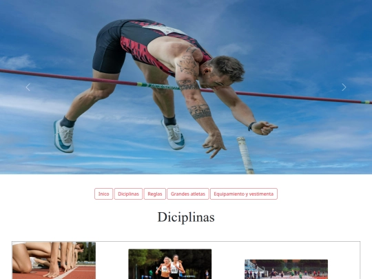 diciplinas screenshot