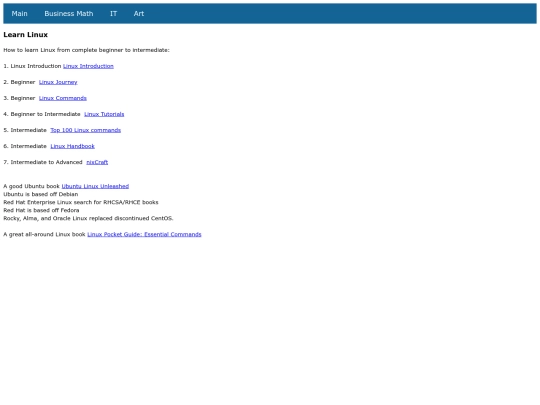 it/learnlinux screenshot