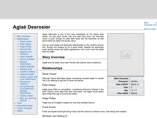 aglaedesrosier screenshot