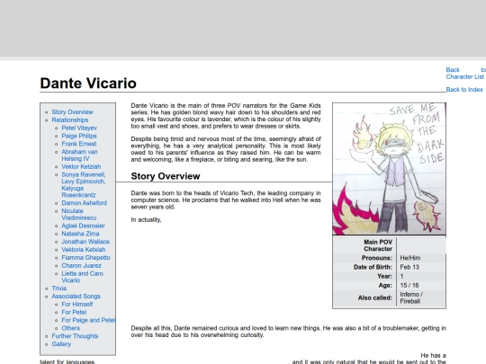 dantevicario screenshot