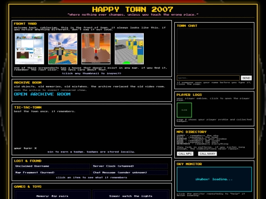 HappyTown2007 screenshot
