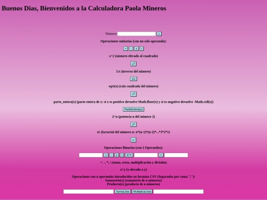 Calculadora 2 screenshot