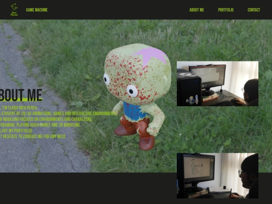 aboutme screenshot