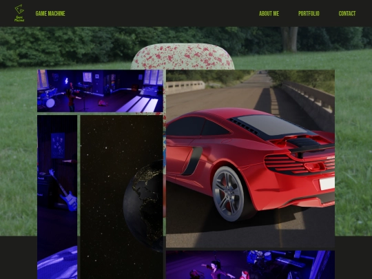 portfolio3d screenshot