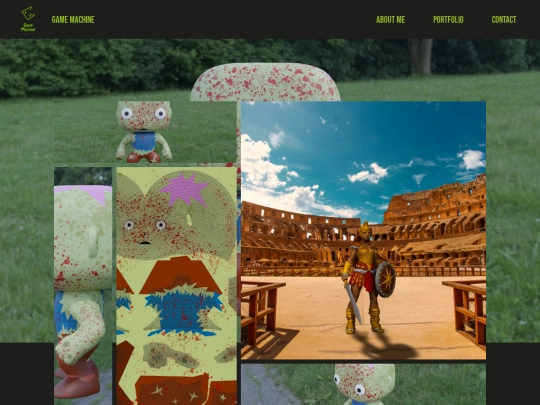 portfoliocharacter screenshot