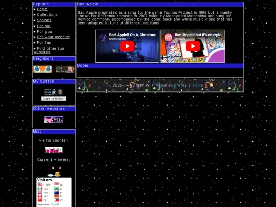 BadApple&Doom screenshot