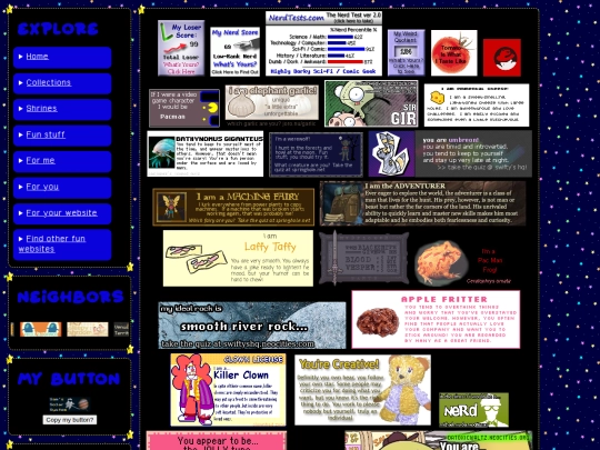 Quizzes screenshot