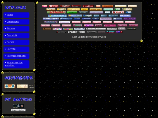 Shinybuttons screenshot
