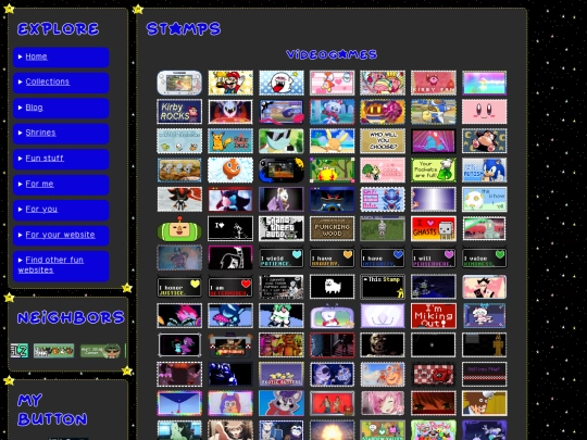 Stamps screenshot