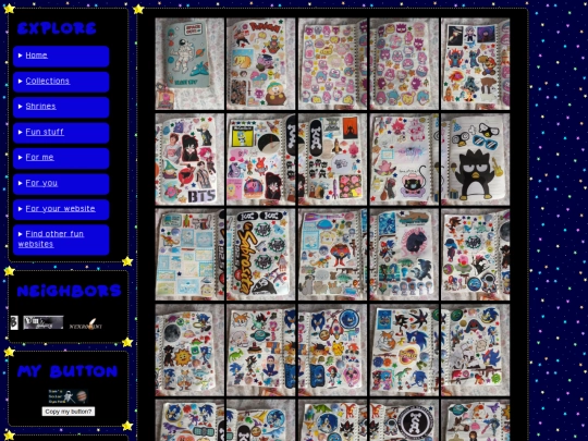 Stickercollection screenshot