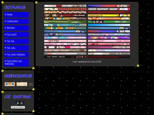 Userbars screenshot