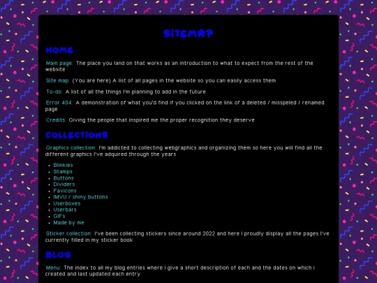 sitemap screenshot