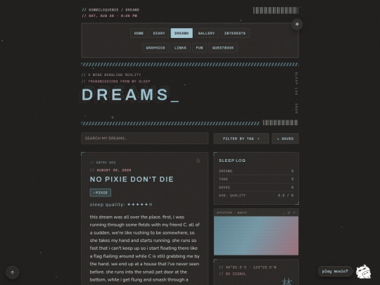 dreams screenshot