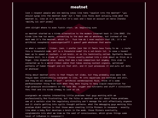 pages/weirdearth/meatnet screenshot