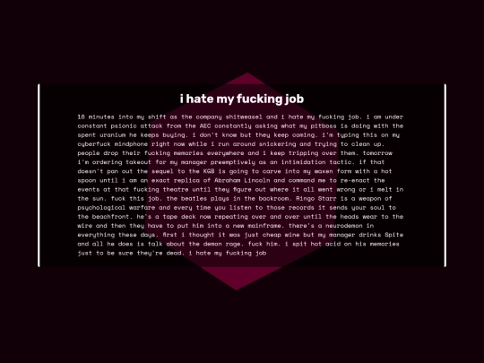 pages/weirdearth/myjob screenshot