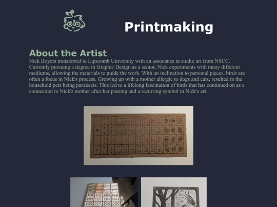 printmaking screenshot