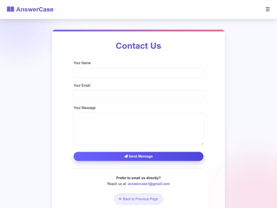 Contact screenshot