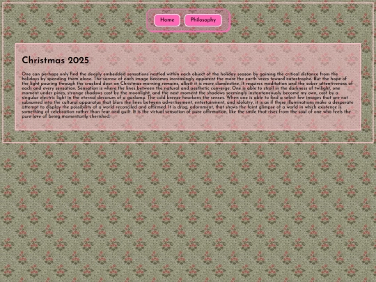 philosophy.christmas screenshot