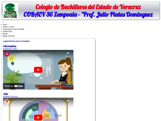 capacitacion para el trabajo screenshot