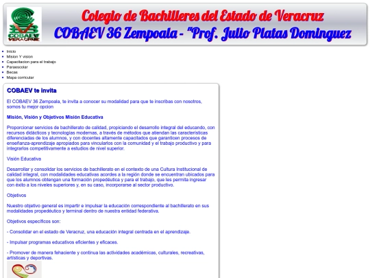 mision screenshot