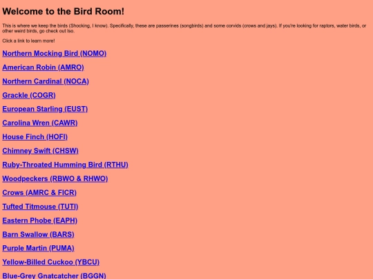 BirdRoom/BirdRoom screenshot