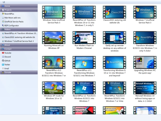 Libraries/Videos/Revert8Plus v3.1_ Transforming Windows 8/10/11 into Windows 7 screenshot