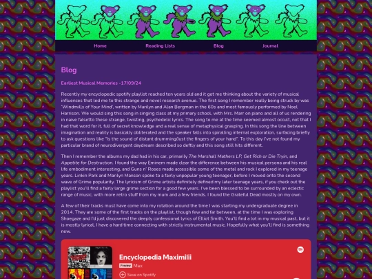 rootsblog screenshot