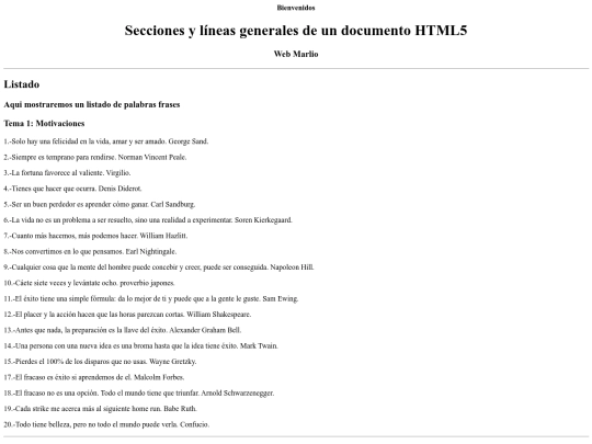 listado screenshot